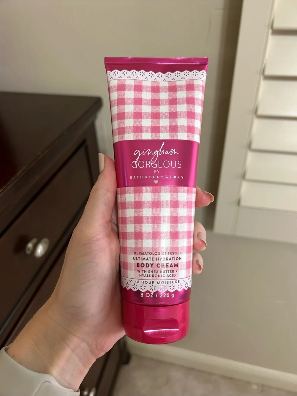 Bath & Body Works 7 Piece Picnic Gift Set - Gingham Gorgeous and Fresh Cut Lilac